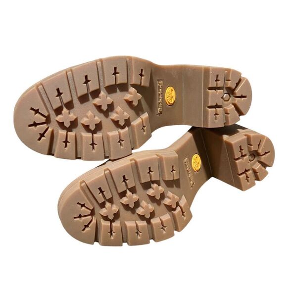 Timberland Boots WMNS 6 Allington 6-Inch Lace-Up High Heel Wheat Nubuck Leather - Picture 10 of 14